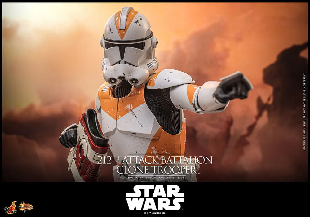 212th Attack Battalion Clone Trooper Star Wars: The Clone Wars 1/6 Figurka 30 cm - Image 10