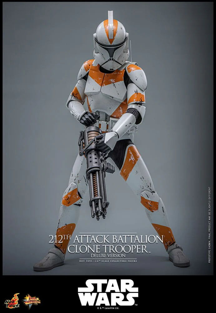 212th Attack Battalion Clone Trooper Star Wars: The Clone Wars Deluxe Version 1/6 Figurka 30 cm - Image 10