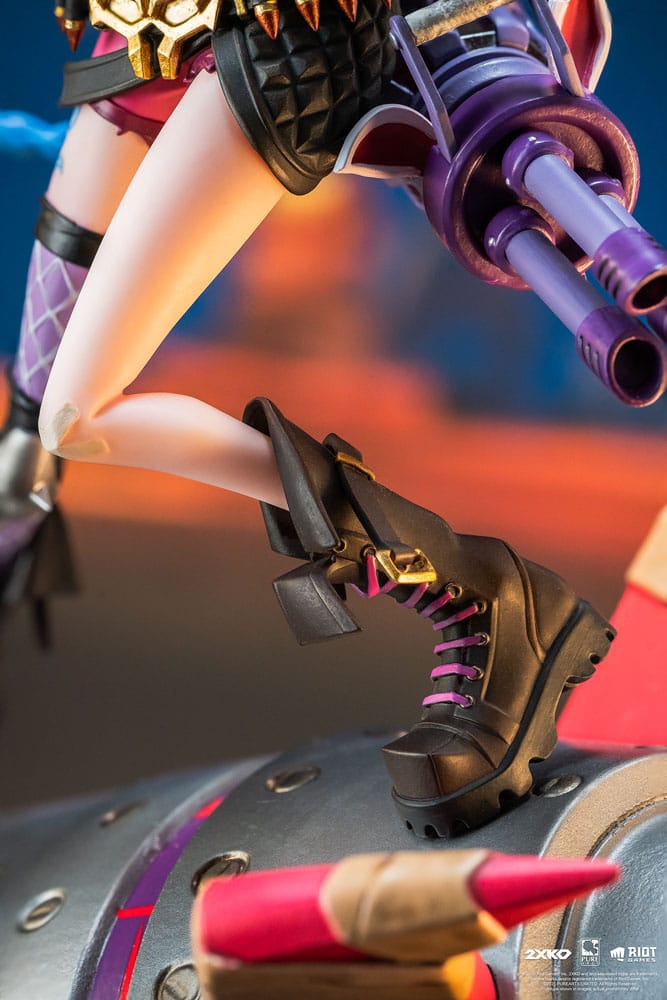 2XKO Jinx & Warwick League of Legends Diorama 1/10 Figurka 37 cm - Image 4