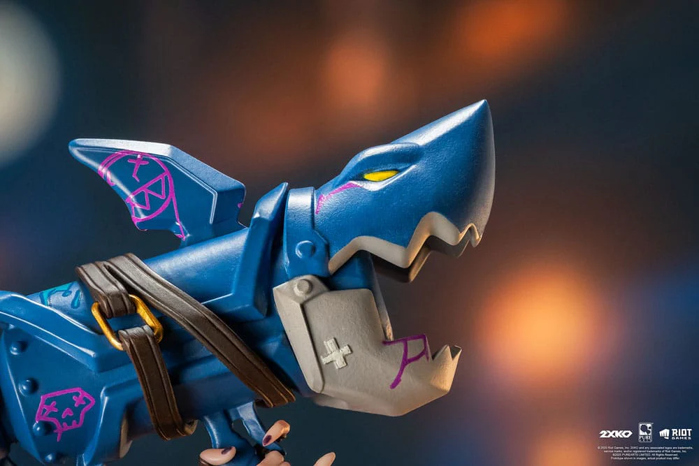 2XKO Jinx & Warwick League of Legends Diorama 1/10 Figurka 37 cm - Image 5