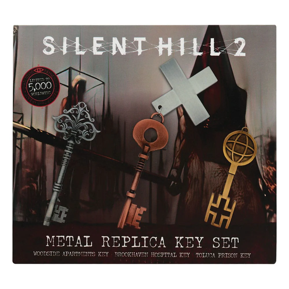 3-Set Keys Silent Hill 2 Replicas - Image 6