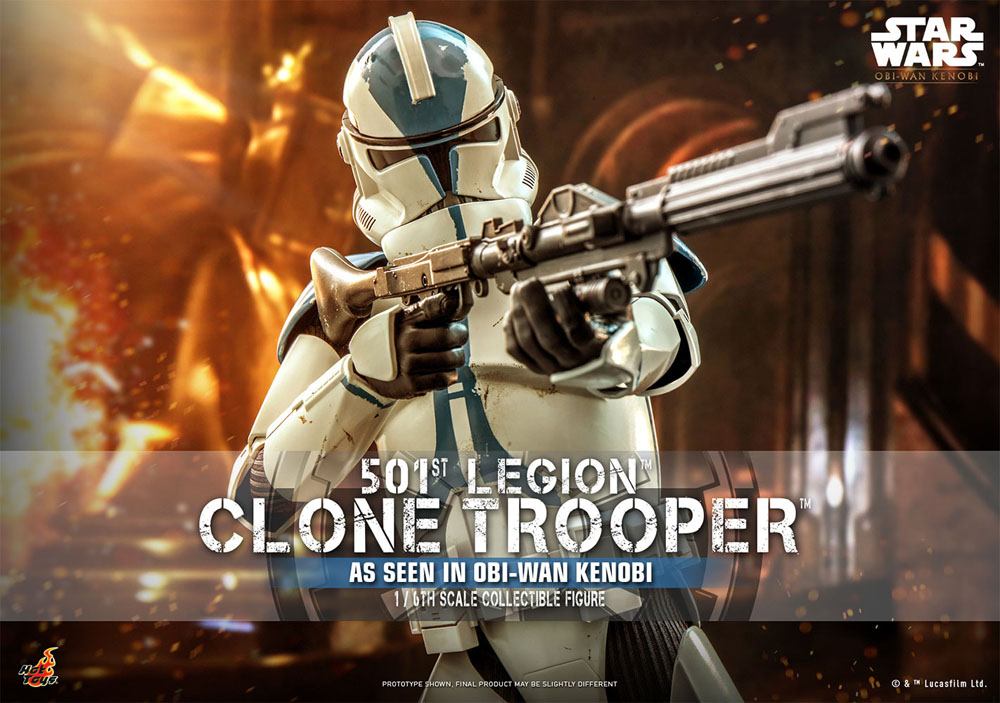 501st Legion Clone Trooper Star Wars: Obi-Wan Kenobi 1/6 Figurka 30 cm - Image 2
