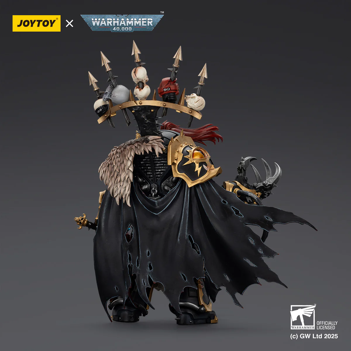 Abaddon the Despoiler with Drach'nyen and the Talon of Horus Black Legion Warhammer 40K Figurka 16 cm - Image 7