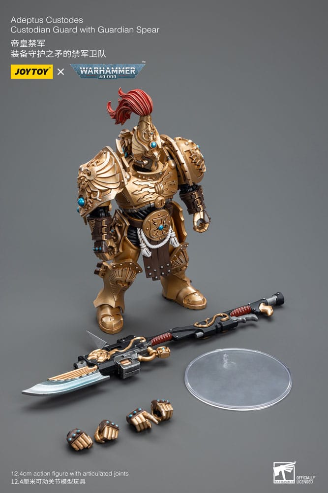 Adeptus Custodes Custodian Guard with Guardian Spear Warhammer 40k 1/18 Figurka 12 cm - Image 8