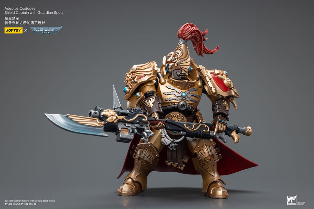 Adeptus Custodes Shield Captain with Guardian Spear Warhammer 40k 1/18 Figurka 12 cm - Image 7
