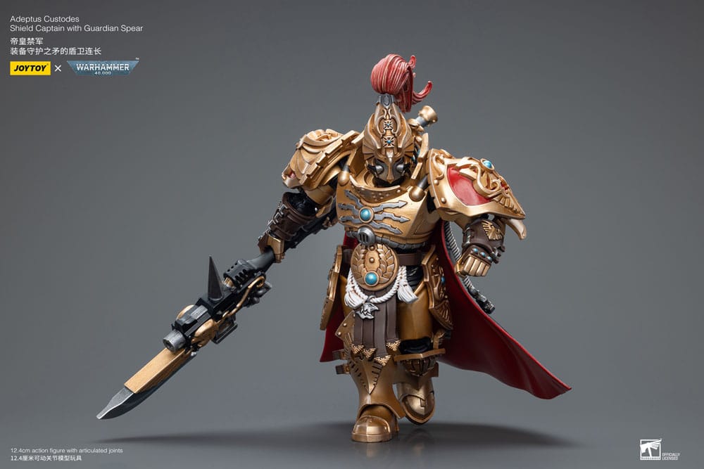 Adeptus Custodes Shield Captain with Guardian Spear Warhammer 40k 1/18 Figurka 12 cm - Image 8