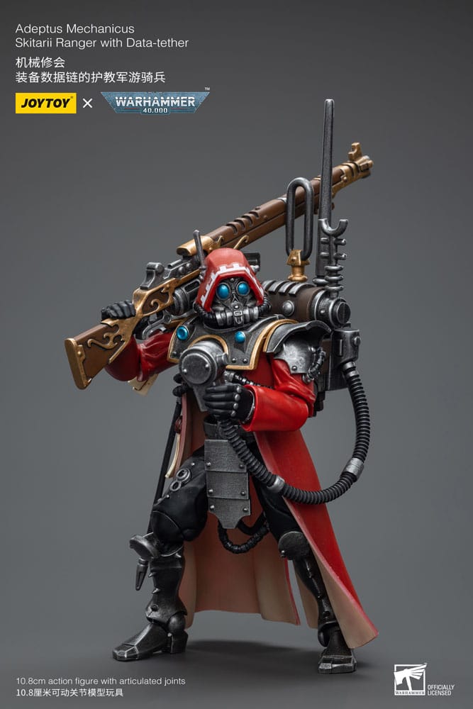 Adeptus Mechanicus Skitarii Ranger with Data-tether Warhammer 40k 1/18 Figurka 12 cm - Image 4