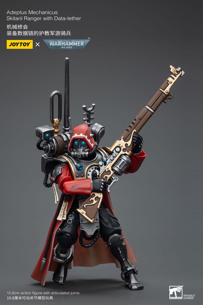 Adeptus Mechanicus Skitarii Ranger with Data-tether Warhammer 40k 1/18 Figurka 12 cm - Image 6