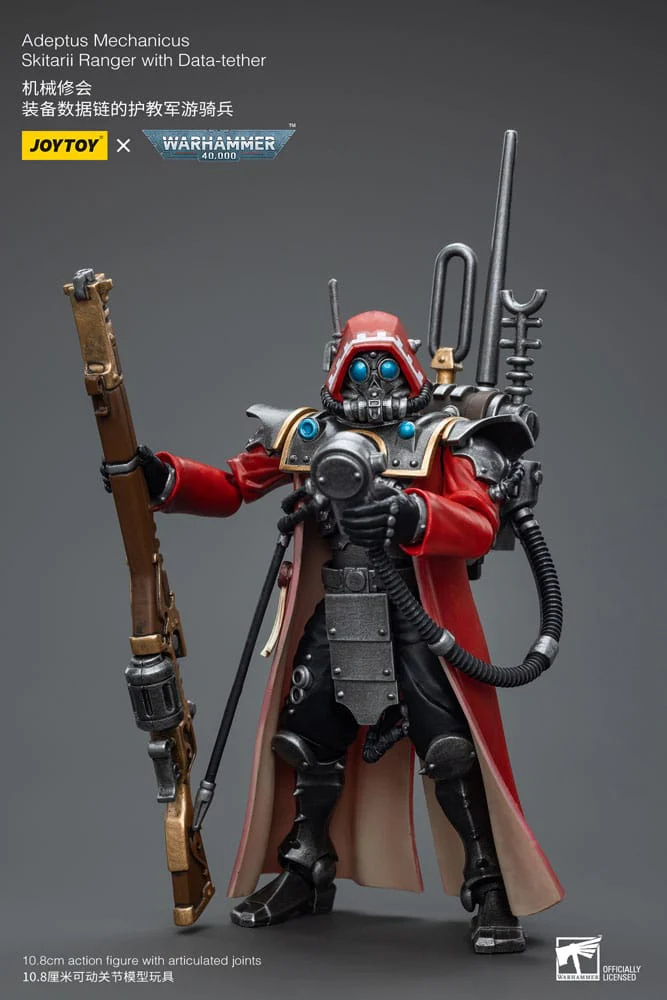 Adeptus Mechanicus Skitarii Ranger with Data-tether Warhammer 40k 1/18 Figurka 12 cm - Image 7
