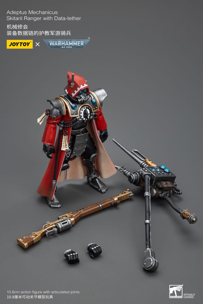 Adeptus Mechanicus Skitarii Ranger with Data-tether Warhammer 40k 1/18 Figurka 12 cm - Image 8