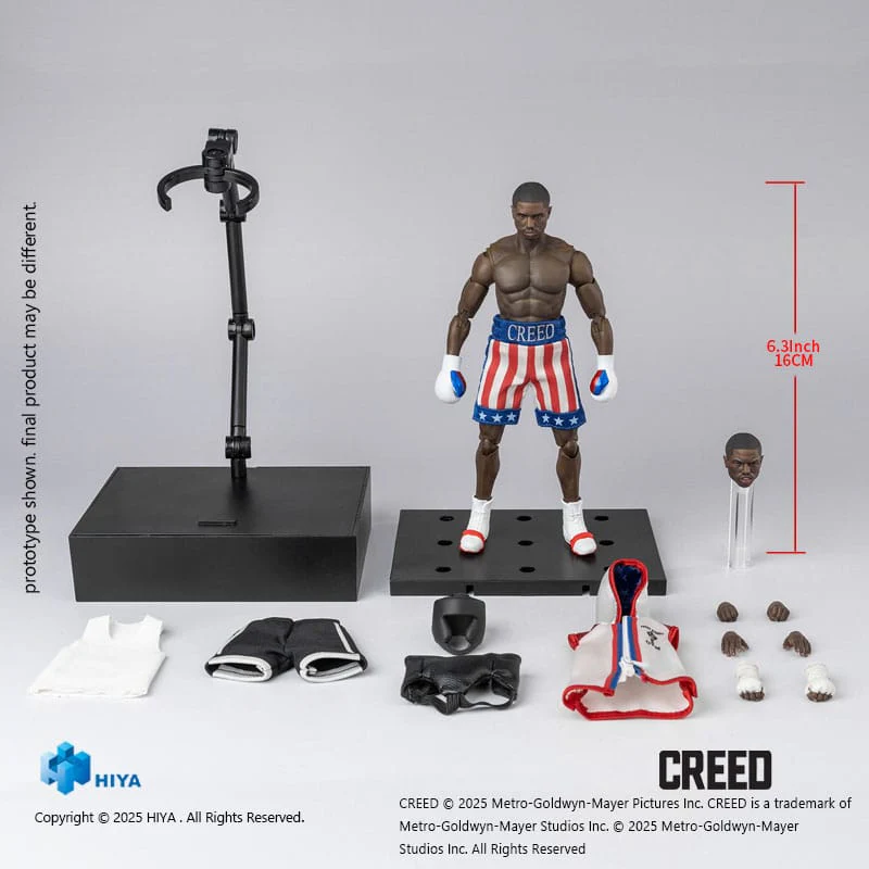 Adonis Creed (2015) Exquisite Super Series 1/12 Figurka 16 cm - Image 2
