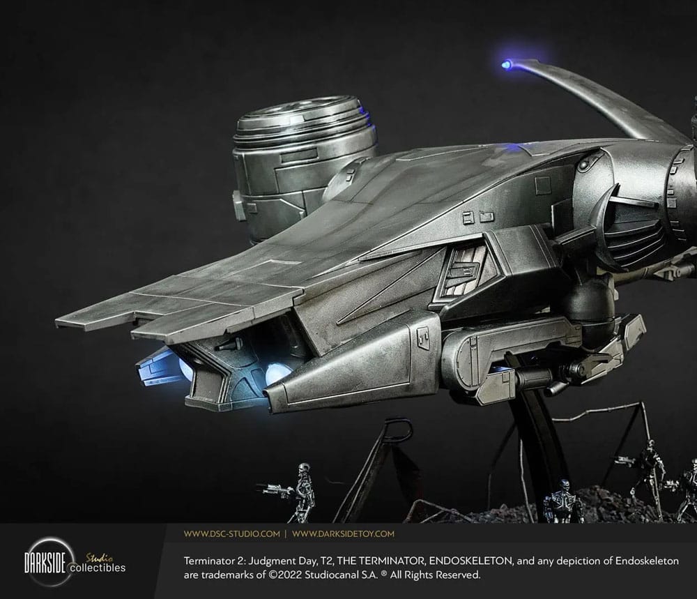 Aerial Hunter Killer Terminator 2 Judgment Day Replica 30th Anniversary Edition Figurka 60 cm - Image 10