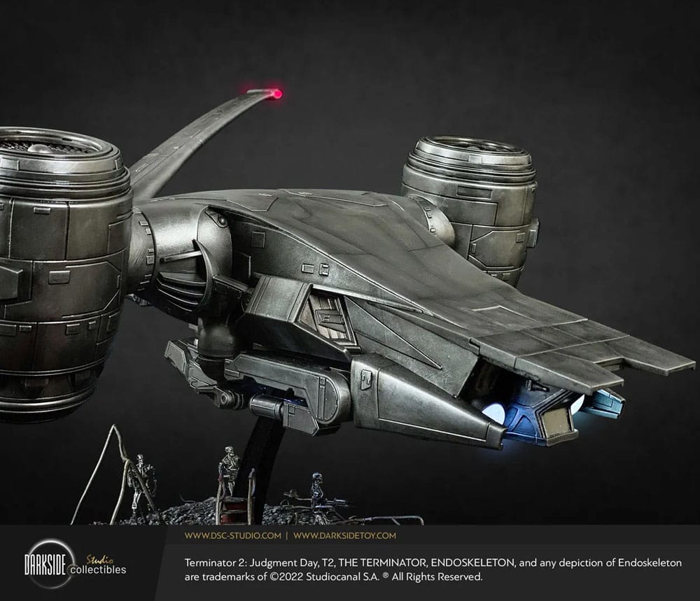 Aerial Hunter Killer Terminator 2 Judgment Day Replica 30th Anniversary Edition Figurka 60 cm - Image 11