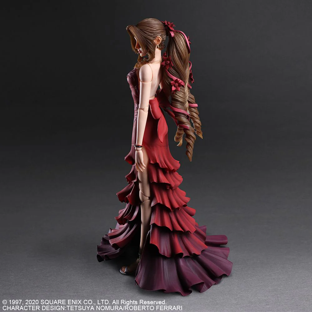 Aerith Gainsborough Dress Version Final Fantasy VII Remake Play Arts Kai Figurka 25 cm - Image 2