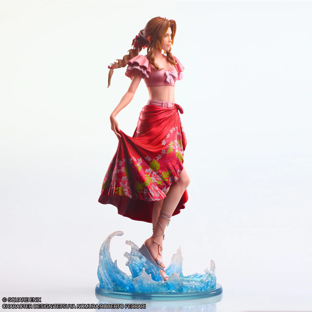 Aerith Gainsborough (Swimsuit Ver.)Final Fantasy VII Rebirth Static Arts Gallery Figurki 26 cm - Image 3
