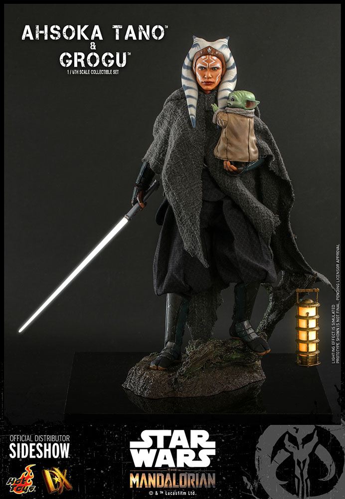 Ahsoka Tano & Grogu Star Wars The Mandalorian 2-Pack 1/6 Figurka 29 cm - Image 4