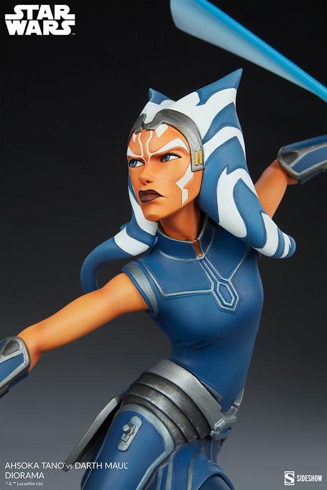 Ahsoka Tano vs Darth Maul Star Wars: The Clone Wars Figurka 51 cm - Image 13