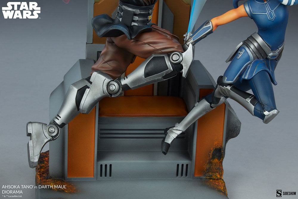 Ahsoka Tano vs Darth Maul Star Wars: The Clone Wars Figurka 51 cm - Image 14