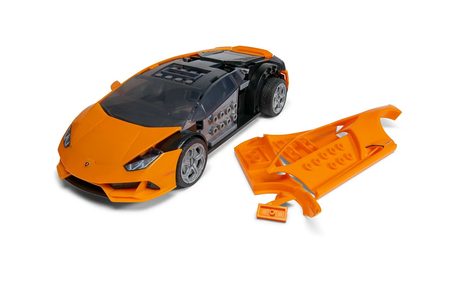 Airfix QUICKBUILD Lamborghini Huracan EVO Model z klocków - Image 4