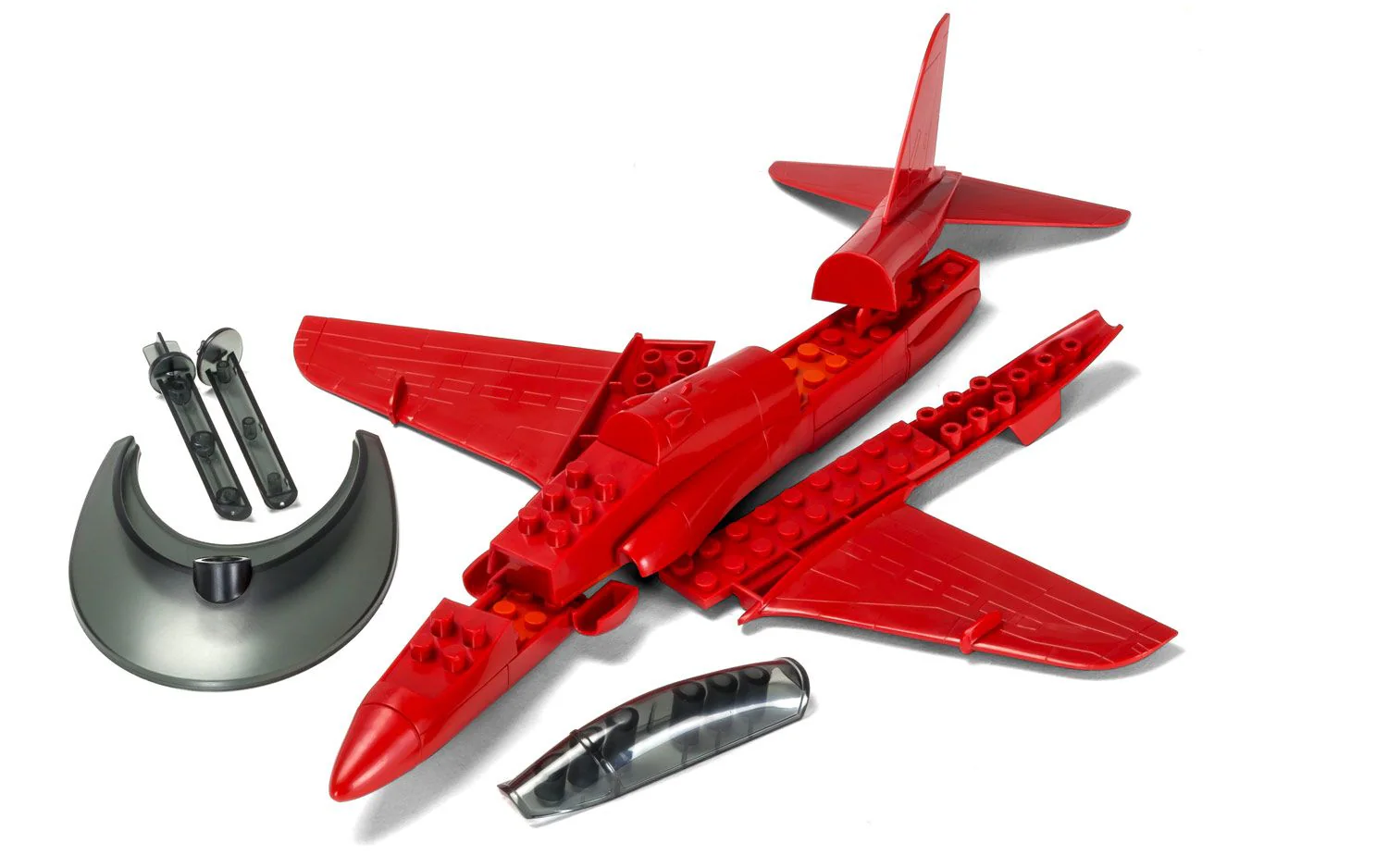 Airfix QUICKBUILD Red Arrows Hawk Model z klocków - Image 5