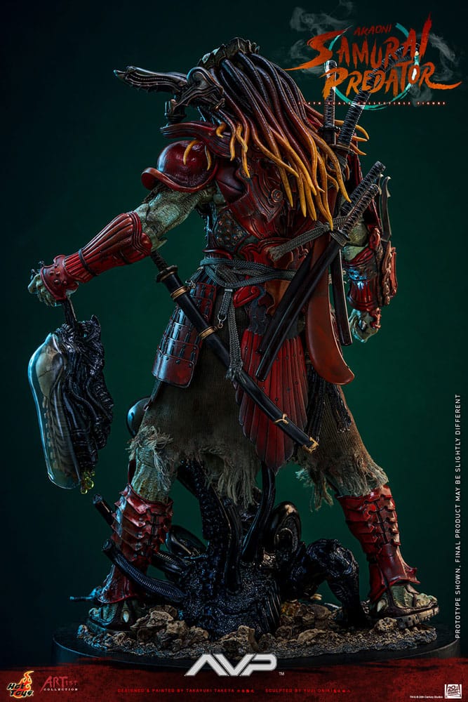 Akaoni Samurai Predator Alien vs. Predator Artist Collection 1/6 Figurka 35 cm - Image 8