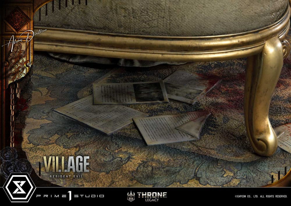 Alcina Dimitrescu Resident Evil Village Throne Legacy Collection 1/4 Figurka 66 cm - Image 14