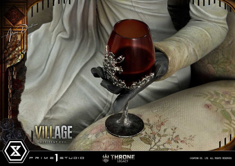 Alcina Dimitrescu Resident Evil Village Throne Legacy Collection Deluxe Version 1/4 Figurka 66 cm - Image 20