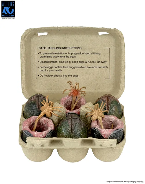 Alien Eggs 6 Accessory Pack Aliens 40th Anniversary Figurka - Image 2