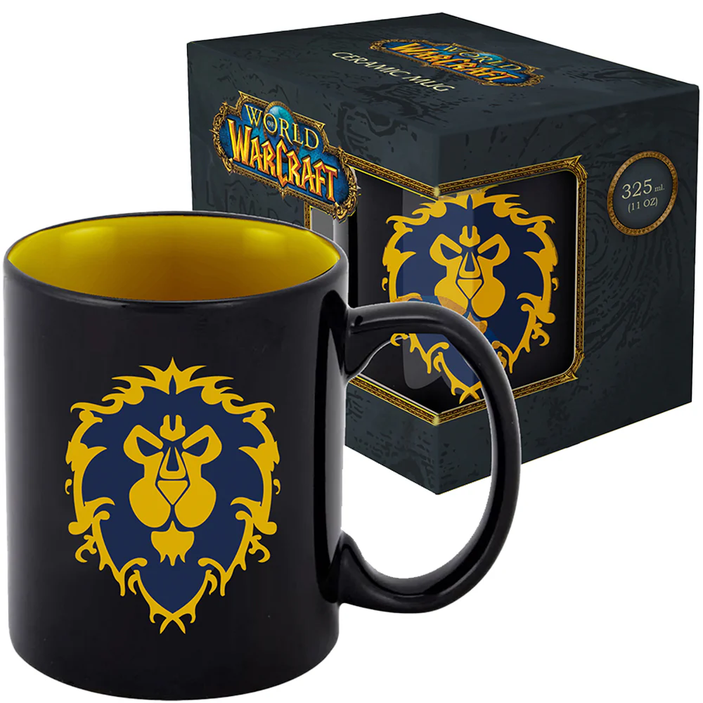 Alliance Black World of Warcraft Kubek 330 ml