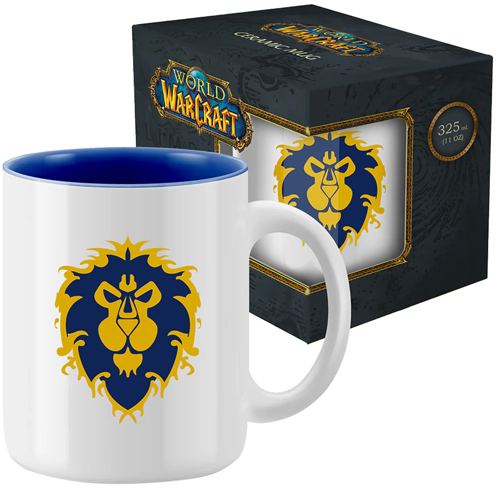 Alliance White World of Warcraft Kubek 330 ml