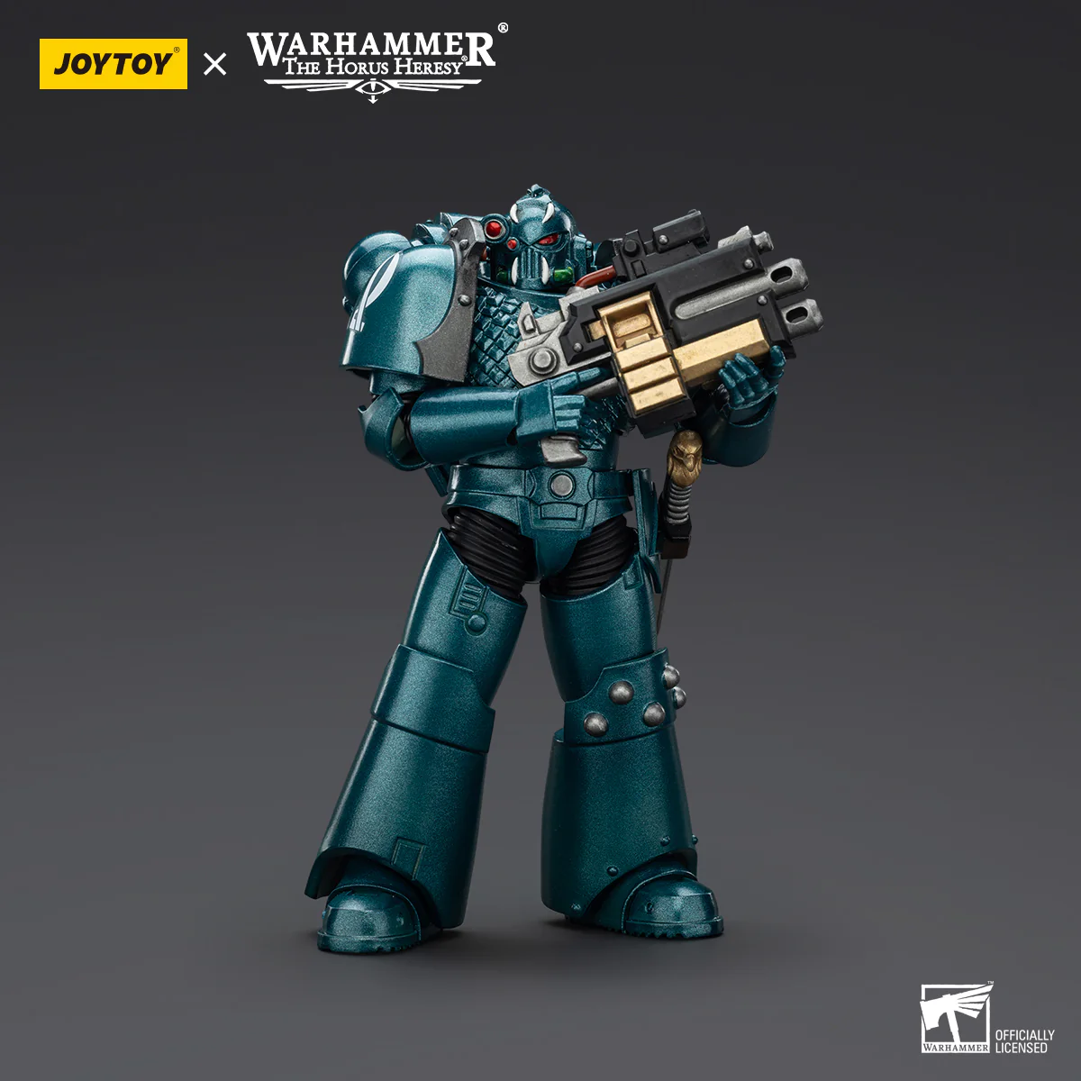 Alpha Legion Head hunter With Banestrike Combi-Bolter And Power Dagger Warhammer The Horus Heresy Figurka 20 cm - Image 6