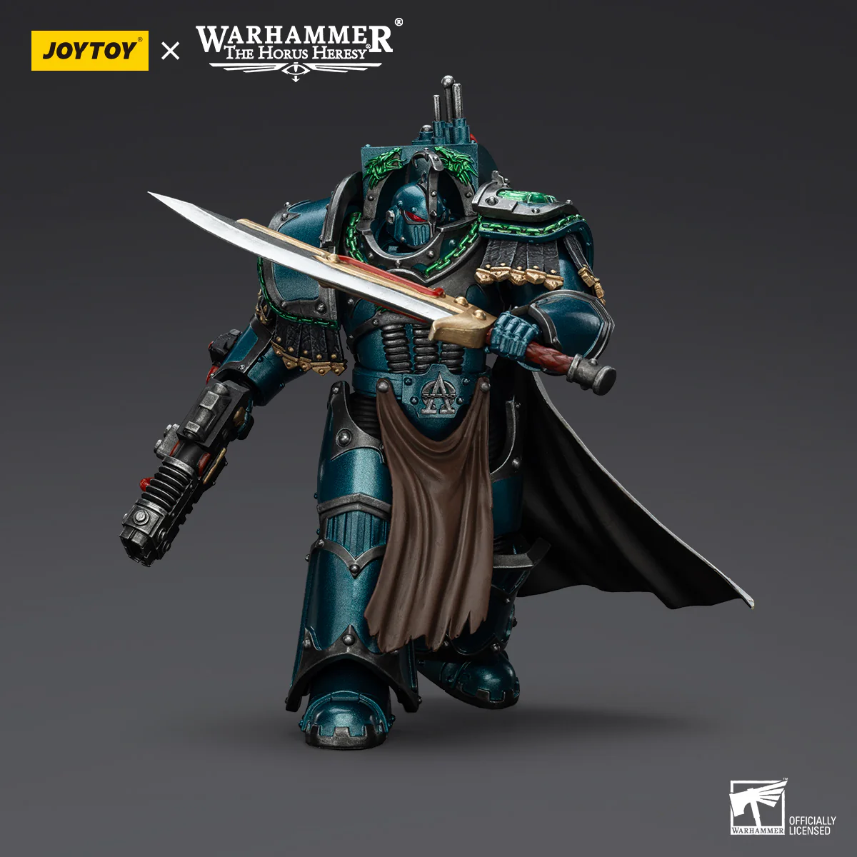 Alpha Legion Legion Praetor in Cataphractii Terminator Armour Warhammer The Horus Heresy 1/18 Figurka 18 cm - Image 13
