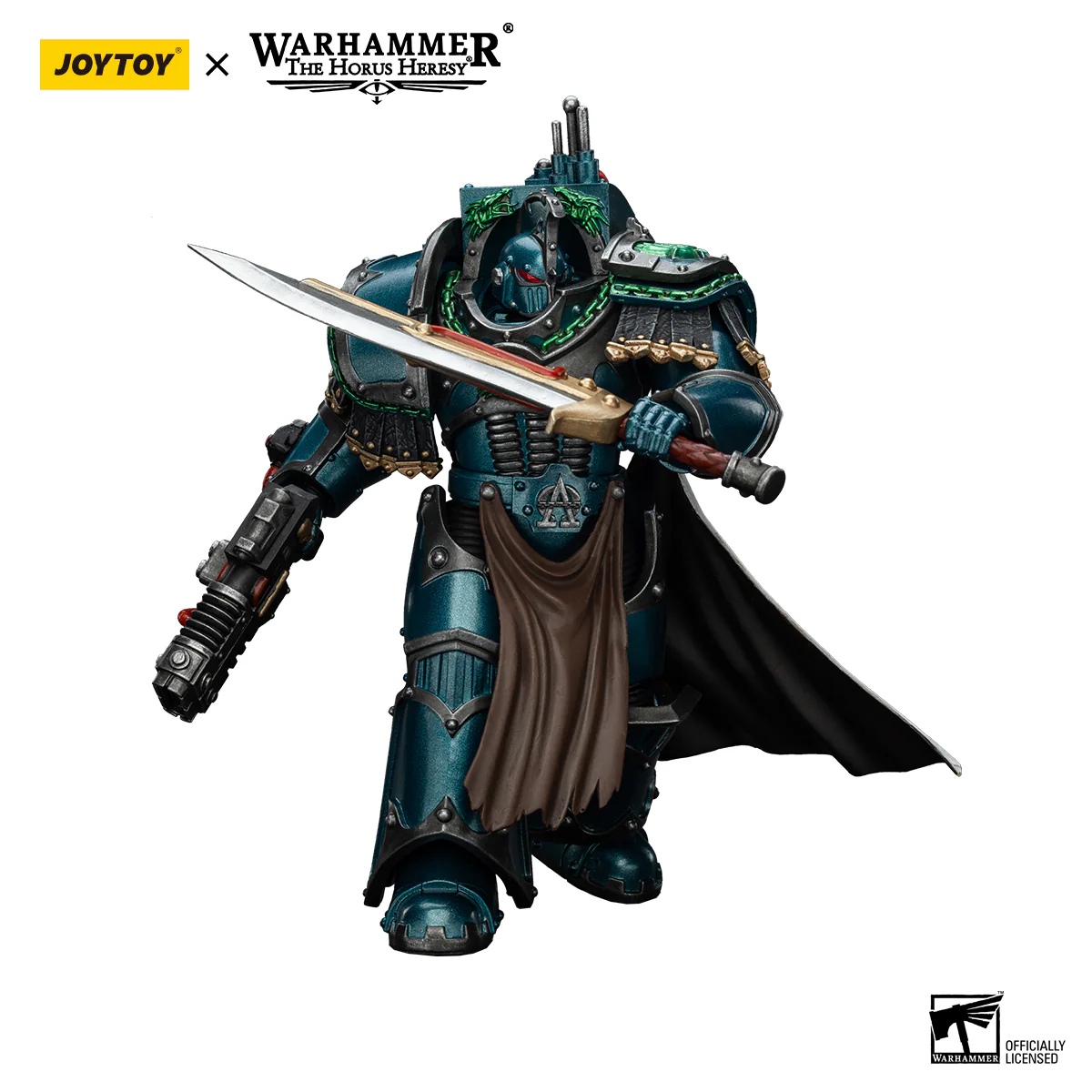 Alpha Legion Legion Praetor in Cataphractii Terminator Armour Warhammer The Horus Heresy 1/18 Figurka 18 cm - Image 3