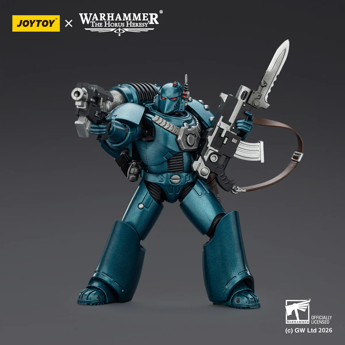 Alpha Legion MKVI Tactical Legionary Warhammer The Horus Heresy 1/18 Figurka 12 cm - Image 9