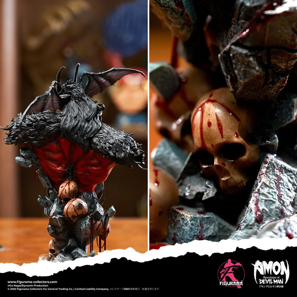 Amon Devilman Elite Bust 1/4 Figurka 31 cm - Image 6