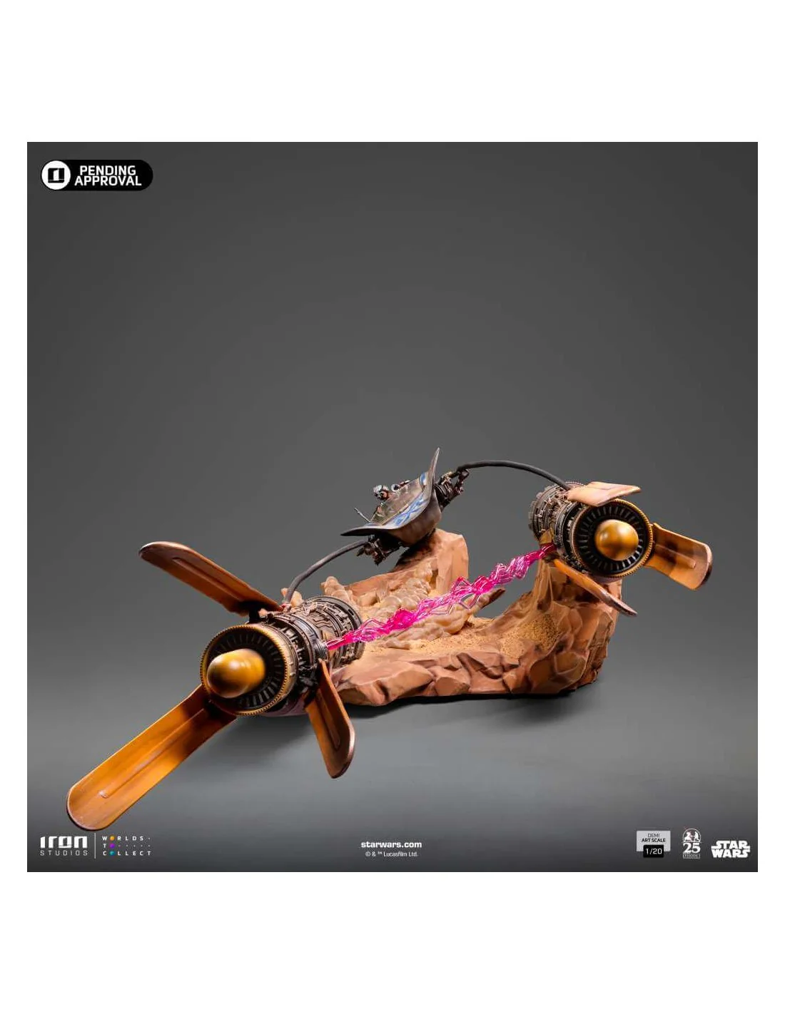 Anakin´s Pod Racer Star Wars Demi Art Scale 1/20 Figurka 18 cm - Image 14