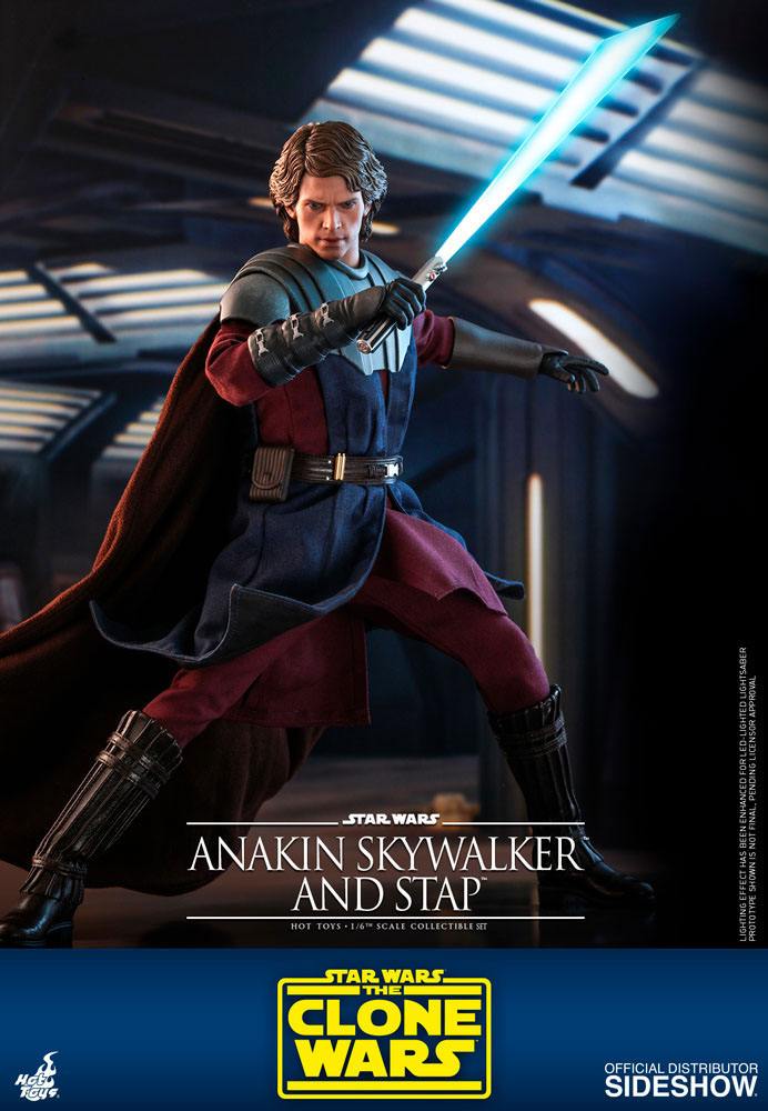Anakin Skywalker & STAP Star Wars The Clone Wars 1/6 Figurka 31 cm - Image 5