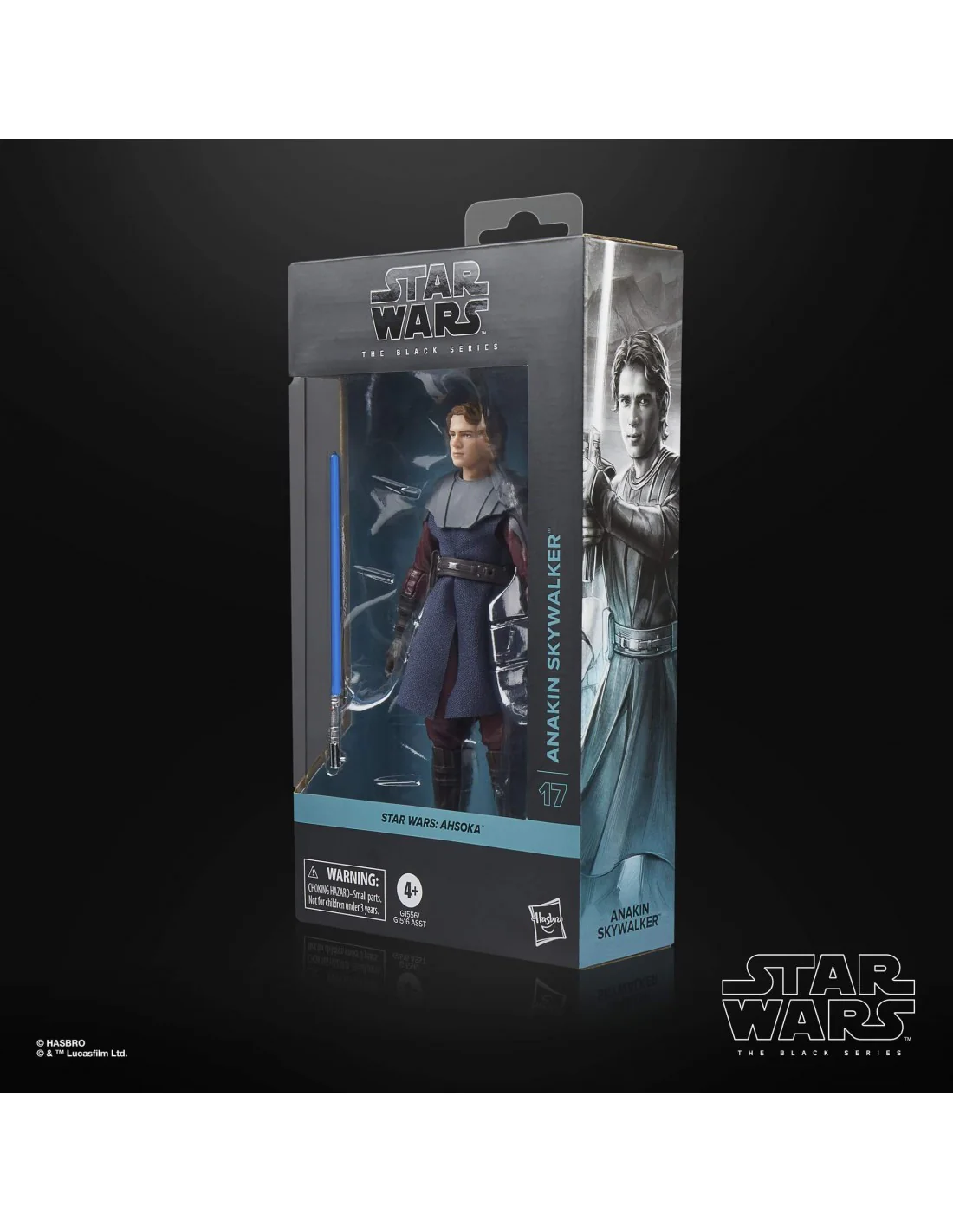 Anakin Skywalker Star Wars Ahsoka Black Series Figurka 15cm - Image 10