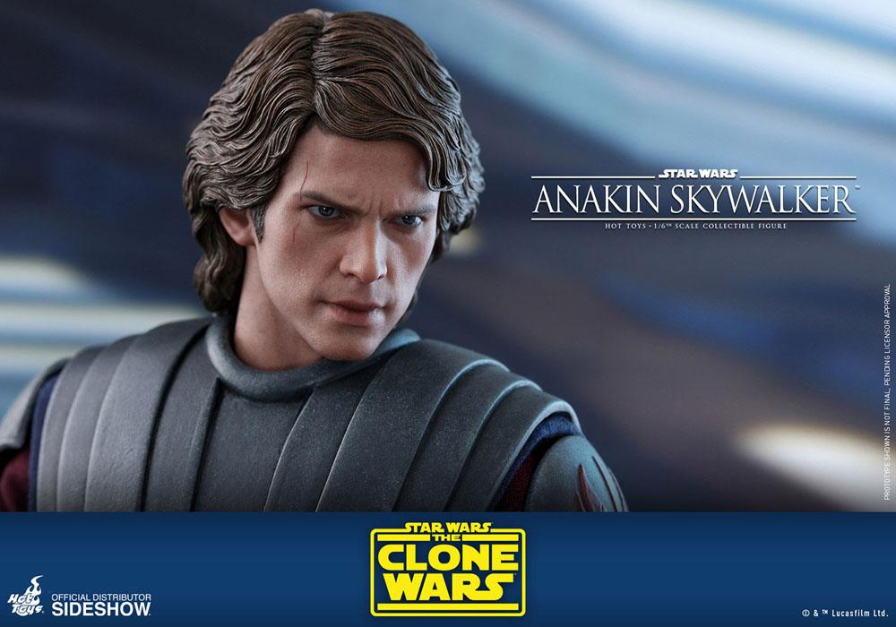 Anakin Skywalker Star Wars The Clone Wars 1/6 Figurka 31 cm - Image 8