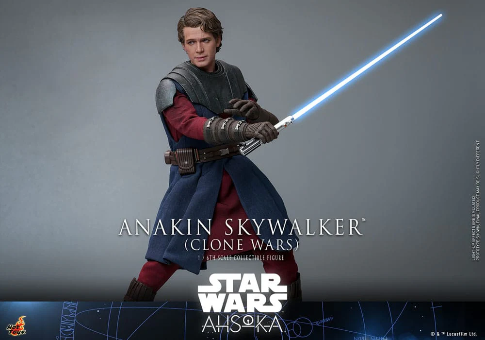 Anakin Skywalker Star Wars Ahsoka: The Clone Wars 1/6 Figurka 31 cm - Image 3