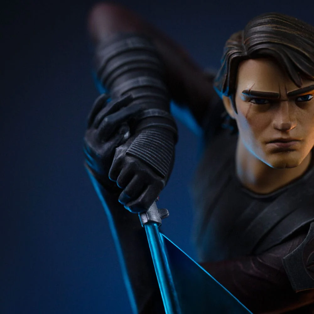 Anakin Skywalker Star Wars: The Clone Wars Deluxe Art Scale 1/10 Figurka 19 cm - Image 9