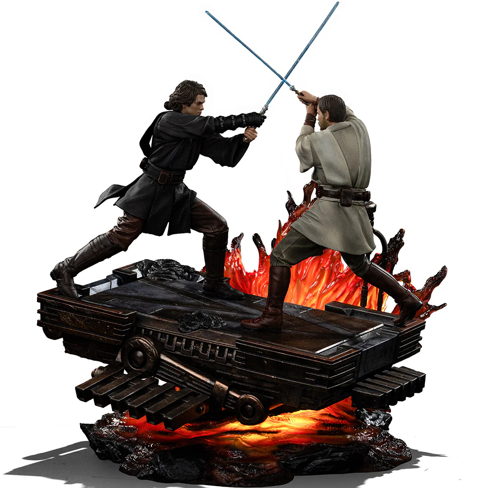 Anakin Vs Obi Wan Art Scale 1/10 Figurka 34 cm
