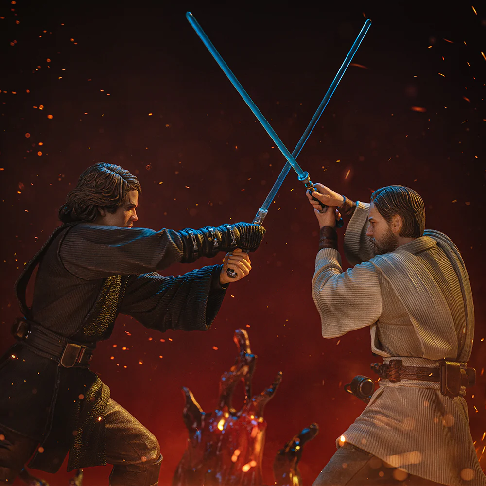 Anakin Vs Obi Wan Art Scale 1/10 Figurka 34 cm - Image 5