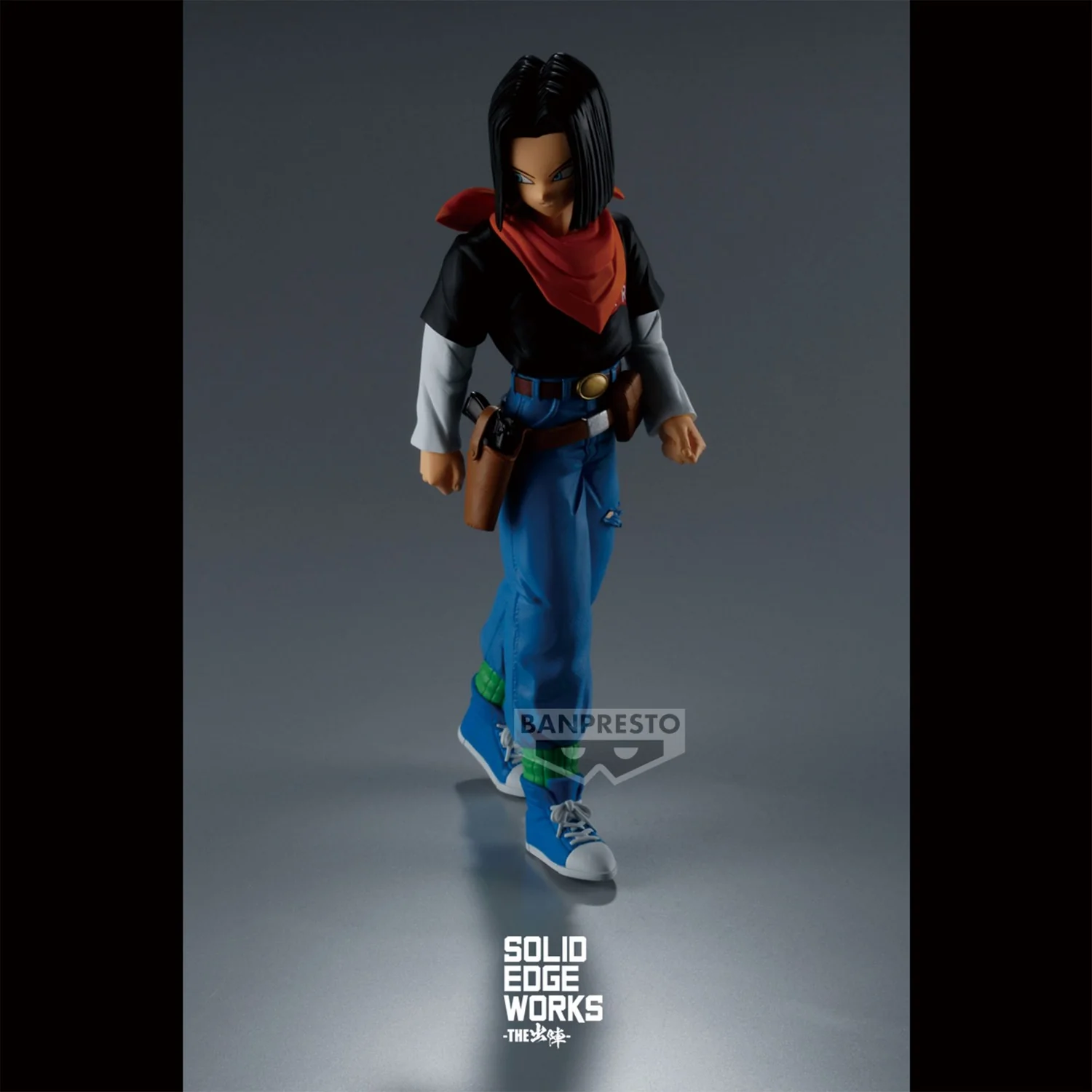 Android 17 Dragon Ball Z Solid Edge Works Figurka 17 cm - Image 8