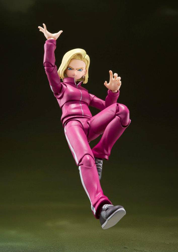 Android 18 (Universe Survival Saga) Dragon Ball Super S.H. Figuarts Figurka 14 cm - Image 6