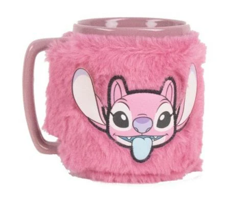 Angel kubek z futerkiem Disney