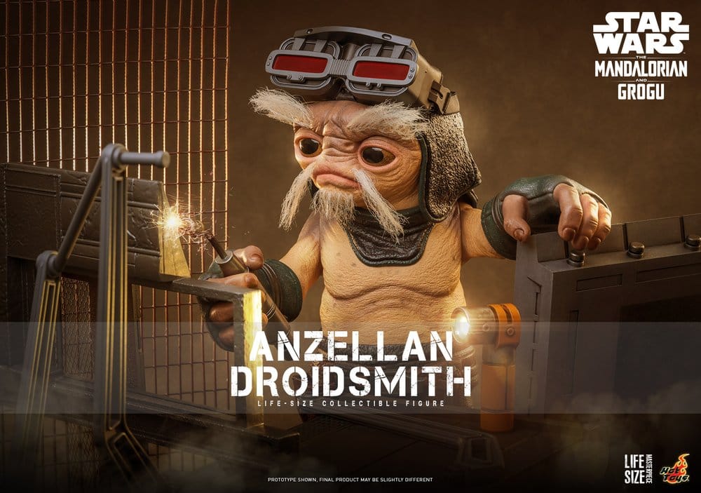 Anzellan Droidsmith Star Wars: The Mandalorian & Grogu Life-Size 1/1 Figurka 27 cm - Image 2