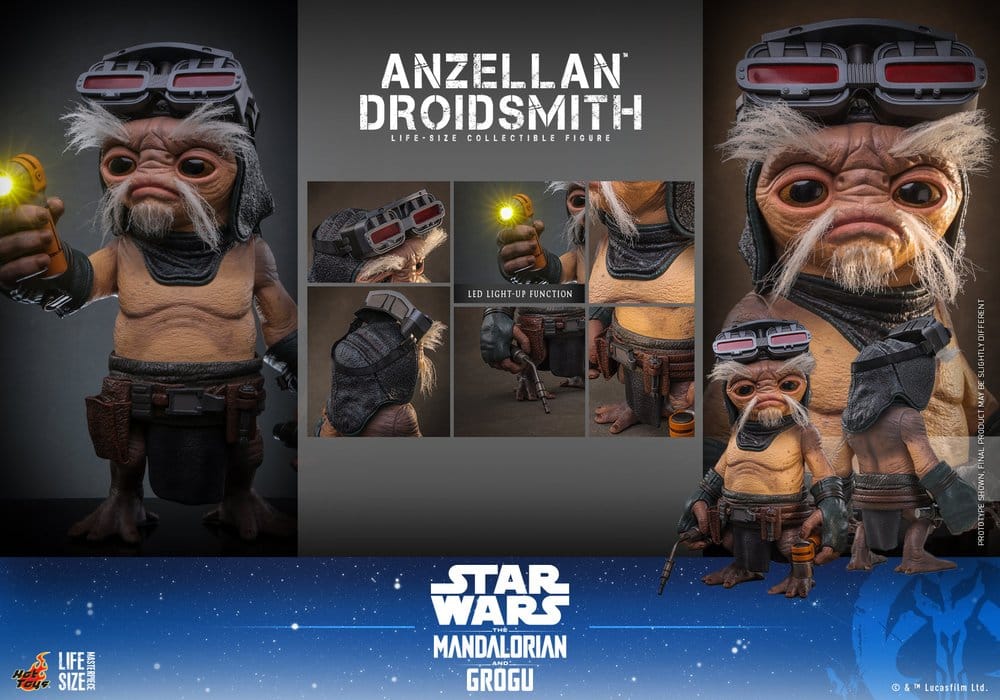 Anzellan Droidsmith Star Wars: The Mandalorian & Grogu Life-Size 1/1 Figurka 27 cm - Image 9