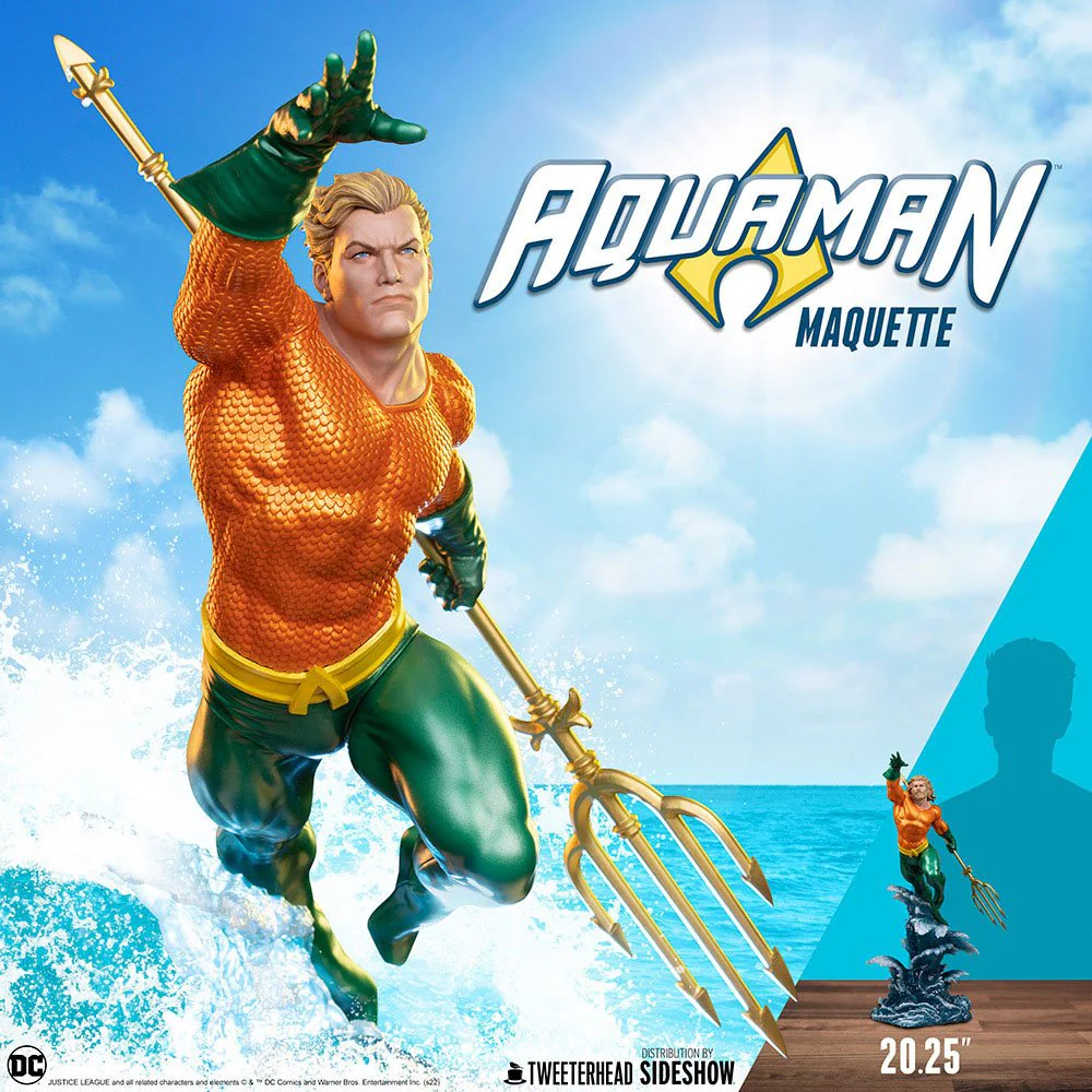 Aquaman DC Comics Maquette 1/6 Figurka 51 cm - Image 2