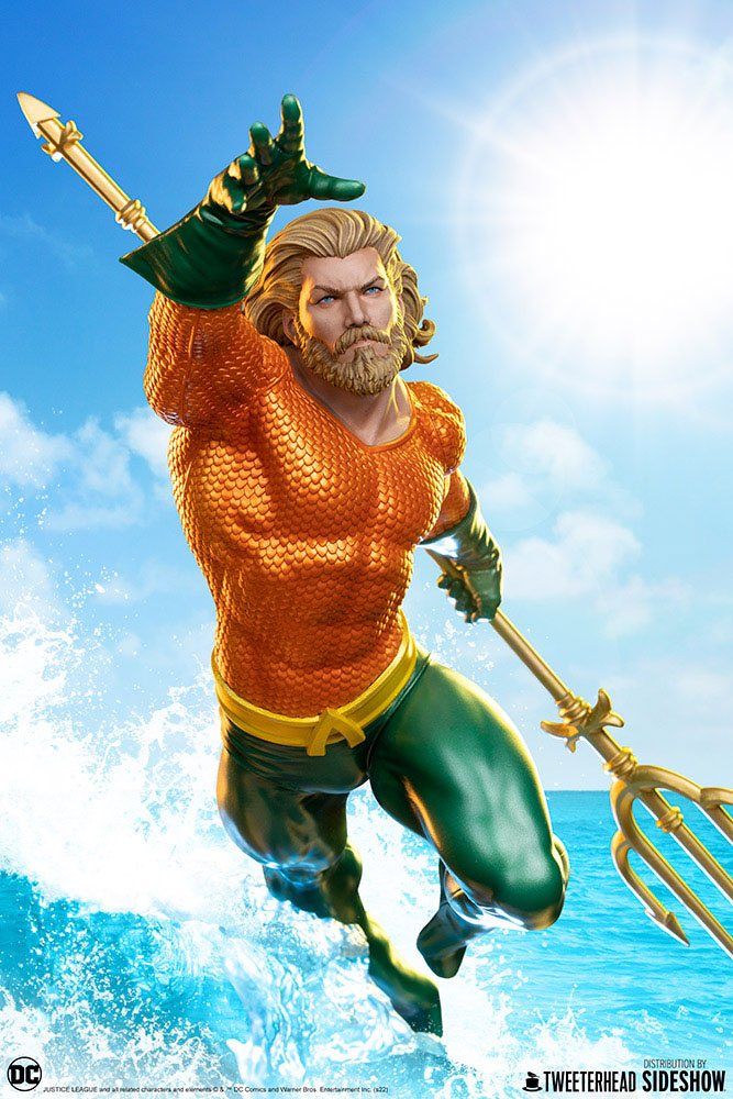 Aquaman DC Comics Maquette 1/6 Figurka 51 cm - Image 3
